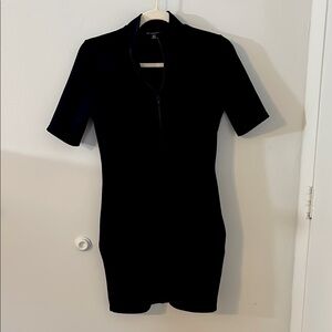 PLT black zipper dress (size US 6)